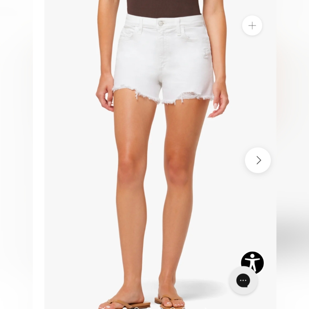 Joe's Jeans | White Denim Shorts